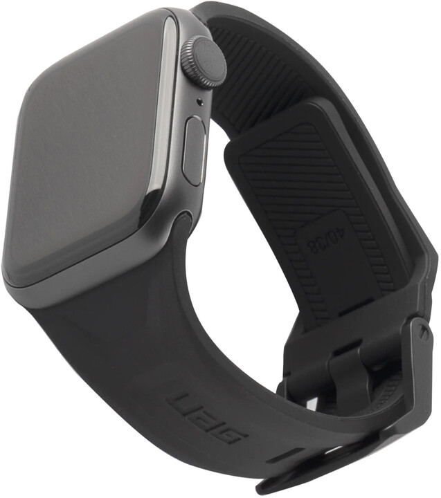 UAG silikonový řemínek Scout Strap pro Apple Watch, 42/44mm, černá_1783532408