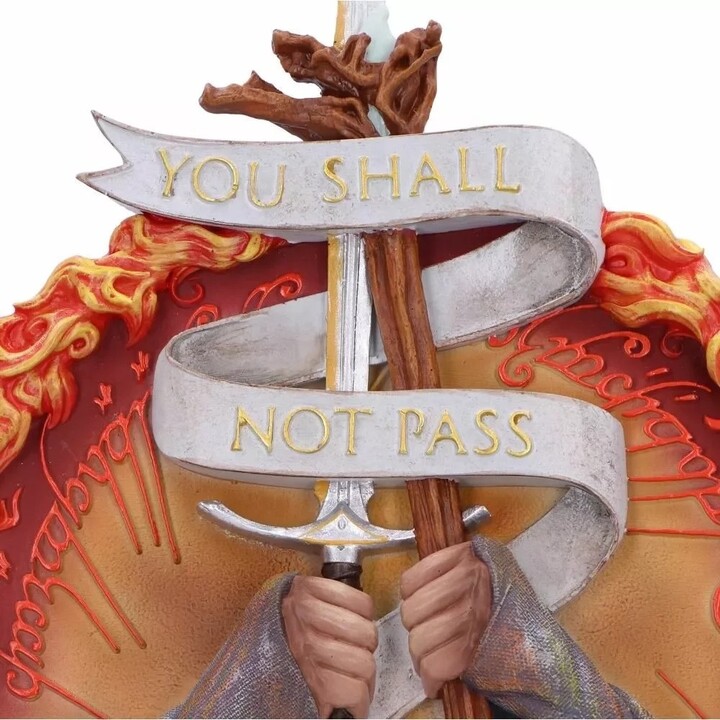 Replika Lord of the Rings - Plaketa na zeď You Shall Not Pass_1091168857