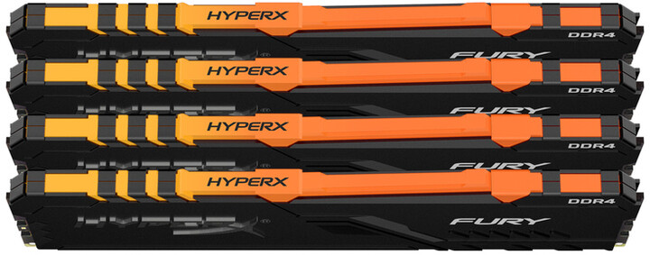 HyperX Fury RGB 64GB (4x16GB) DDR4 3600 CL17_890586676