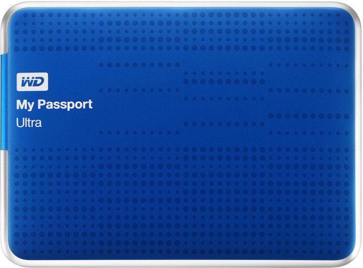 WD My Passport Ultra - 1TB, modrá_1307285754