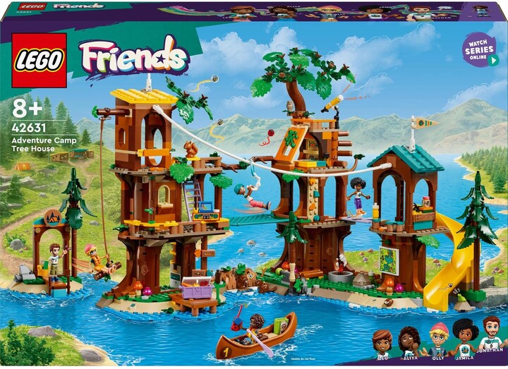 LEGO® Friends 42631 Dobrodružný tábor – dům na stromě_537311807