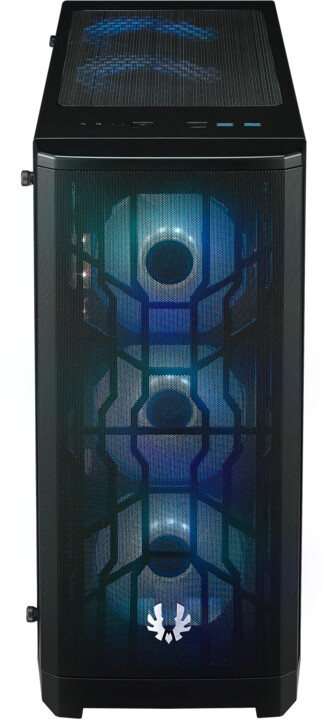 BITFENIX Nova Mesh TG A-RGB, Tempered Glass, černá_1545465106