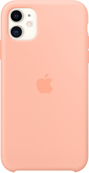 Apple silikonový kryt pro iPhone 11, grepově růžová_1179812202