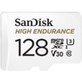SanDisk Micro SDXC High Endurance 128GB 100MB/s UHS-I U3 + SD adaptér O2 TV HBO a Sport Pack na dva měsíce