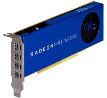 HP Radeon PRO WX 3200, 4GB GDDR5 Poukaz 200 Kč na nákup na Mall.cz