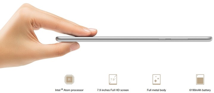 Xiaomi MiPad 2 - 16GB, zlatá_607010672