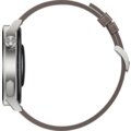 Huawei Watch GT 3 Pro 46 mm, Light Titanium Case, Gray Leather Strap_2116173214