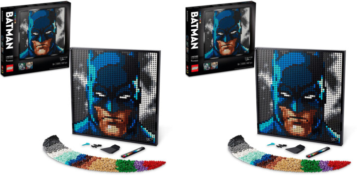 Extra výhodný balíček LEGO® Art - Kolekce Jim Lee – Batman™ 31205 Batman a Catwomen_1352740188