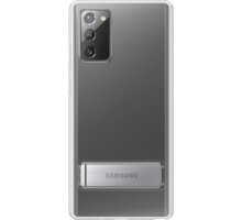 Samsung ochranný kryt Clear Cover pro Samsung Galaxy Note20 se stojánkem, transparentní Poukaz 200 Kč na nákup na Mall.cz