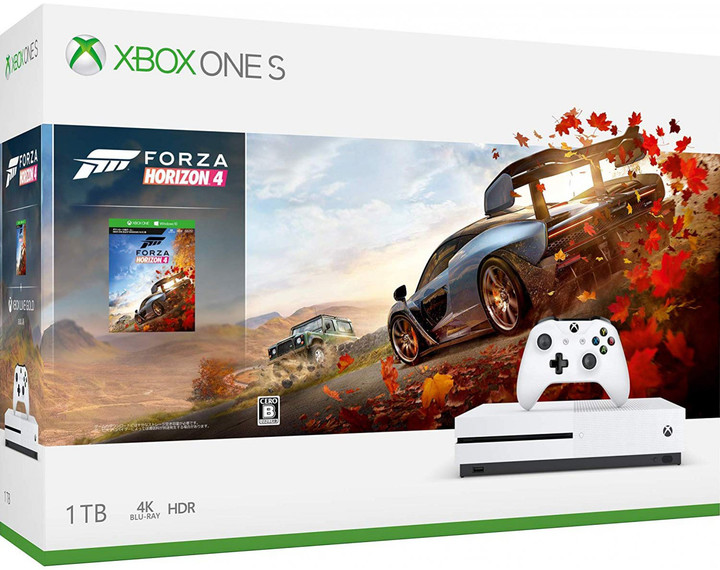 XBOX ONE S, 1TB, bílá + Forza Horizon 4_1406971085