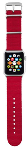 Trust náramek pro Apple Watch 38mm, červená_1295179858