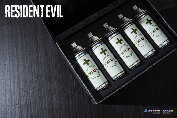 Replika Resident Evil - First Aid Drink Collector&#39;s Box (prémiové nápoje)_1193201579
