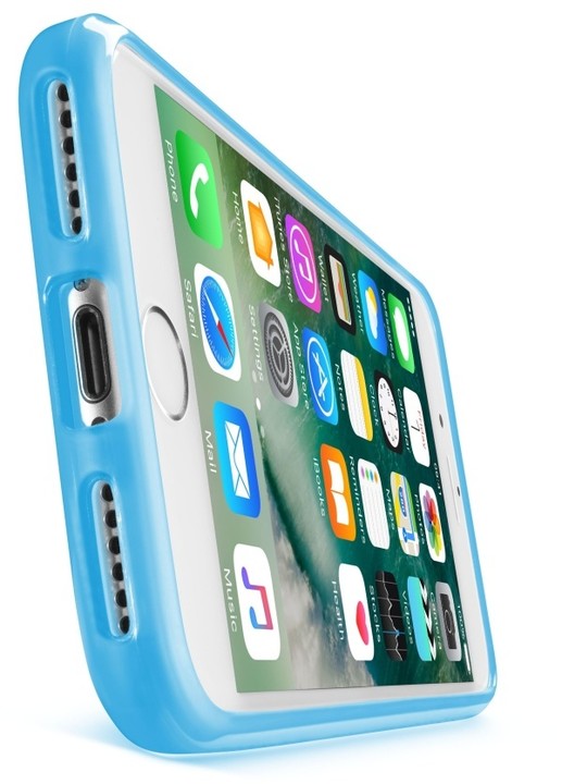 CellularLine Color průhledný zadní kryt pro Apple iPhone 7, modrá_475075896