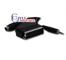 Kabel video S-VIDEO na SCART + audio kabel, 5m_1862893105