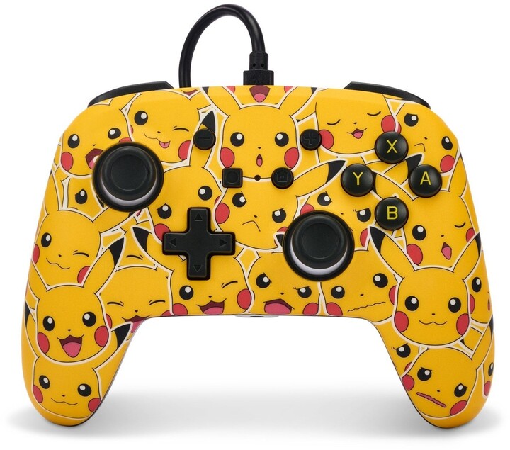 PowerA Enhanced Wired Controller, Pikachu Moods (SWITCH)_861933455