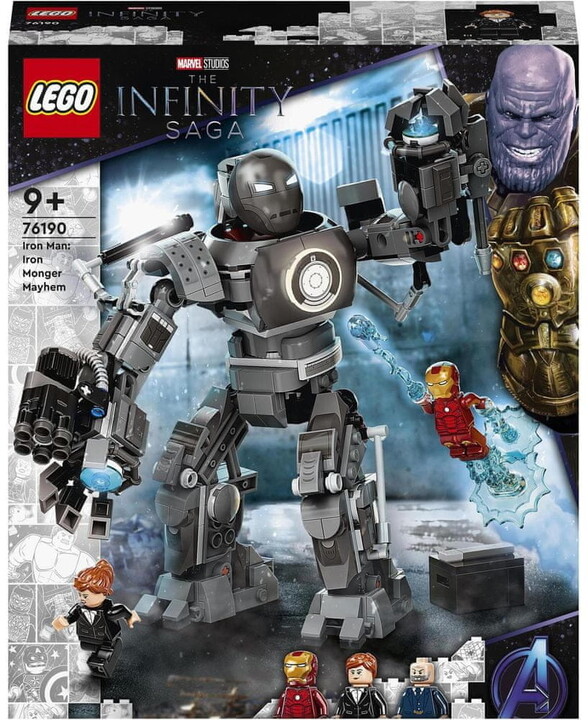 LEGO® Marvel Super Heroes 76190 Iron Man: běsnění Iron Mongera_1874204398