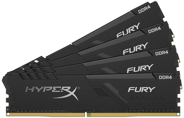 HyperX Fury Black 128GB (4x32GB) DDR4 2666 CL16_576292125