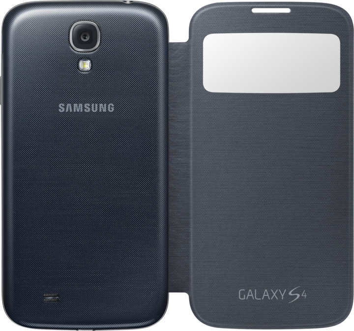 Samsung flip S-view EF-CI950BBEG pro Galaxy S 4, černá_1700919150