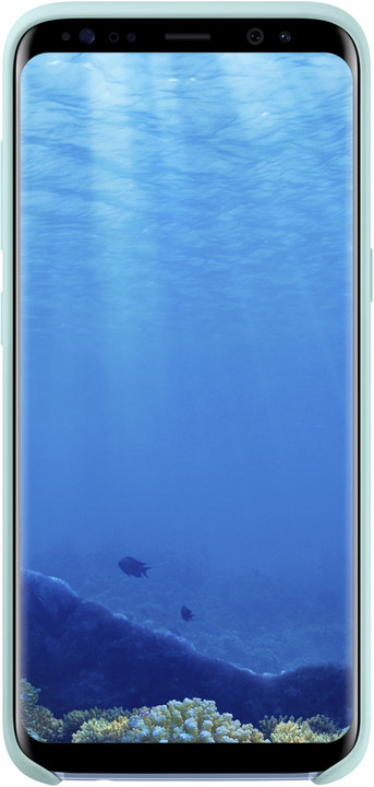 Samsung S8 silikonový zadní kryt, modrá_2147244240