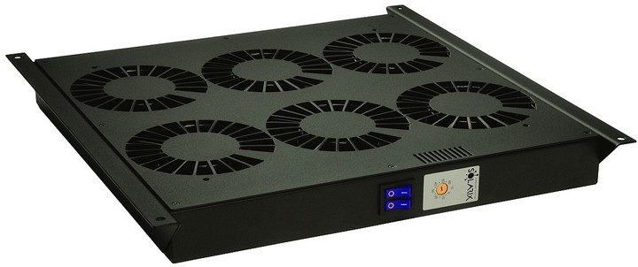 Solarix ventilační jednotka VJ-R6-T-B , 6 ventilátorů s termostatem, VJ-R6_1308177199