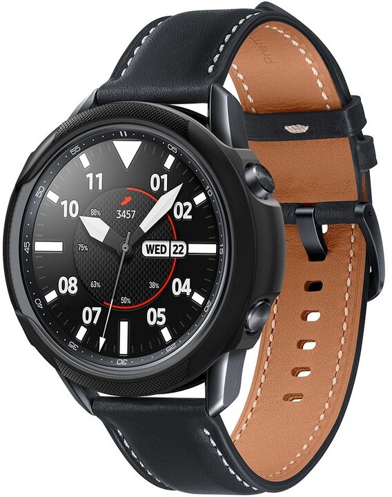 Spigen ochranný kryt Liquid Air pro Samsung Galaxy Watch 3, 45mm, černá_141964430