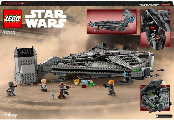 Extra výhodný balíček LEGO® Star Wars™ 75323 Justifier™ a 75317 Mandalorian a dítě_1889595429