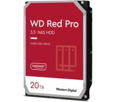 WD Red Pro (KFGX), 3,5" - 20TB WD201KFGX