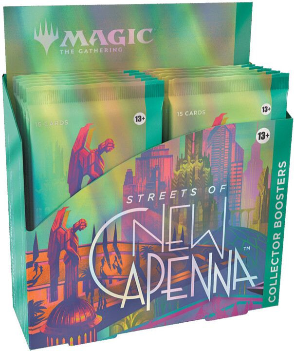 Karetní hra Magic: The Gathering Streets of New Capenna - Collector Booster Box (12 boosterů)_208524870