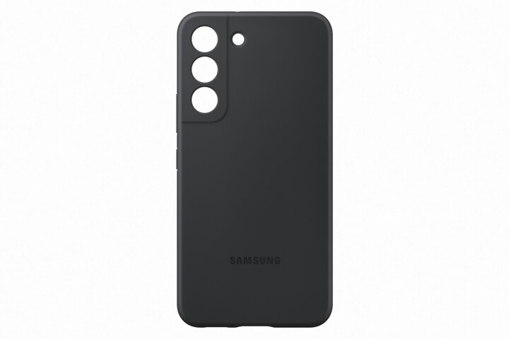 Samsung silikonový zadní kryt pro Galaxy S22, černá_1055977125