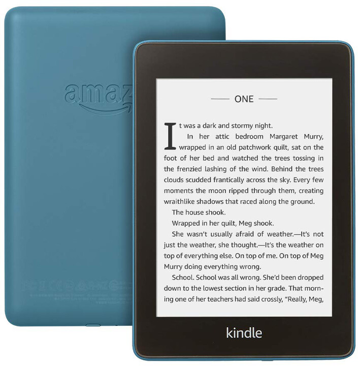 Amazon Kindle Paperwhite 4 (2018), 8GB, Blue- sponzorovaná verze_510981699