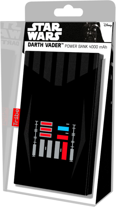 Tribe Star Wars Darth Vader 4000mAh Power Bank - Černá_118955356