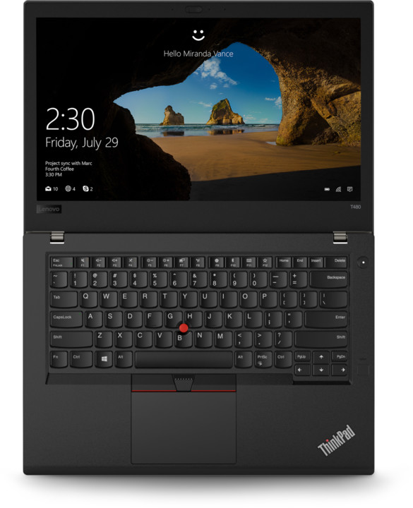 Lenovo ThinkPad T480, černá_778114797