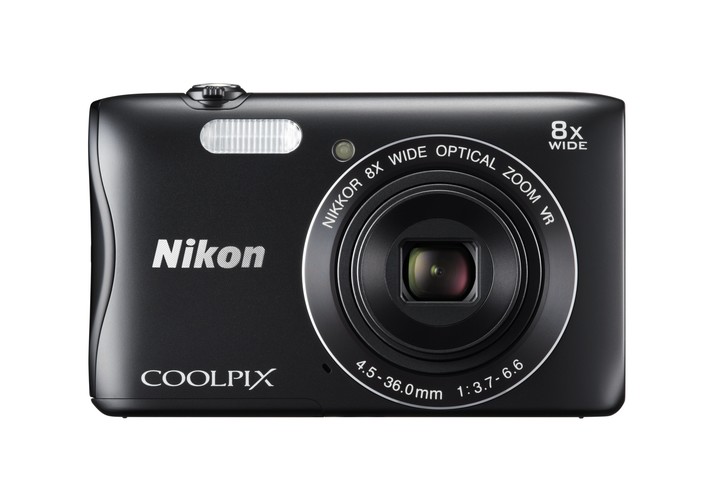 Nikon Coolpix S3700, černá + 8GB SD + pouzdro_215321476