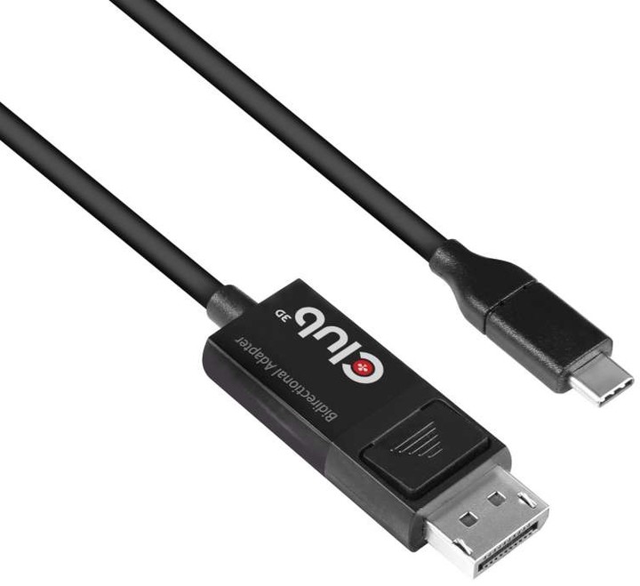 Club3D kabel USB Typ C na DisplayPort 1.4 8K 60Hz (M/M), 1,8m_760560301