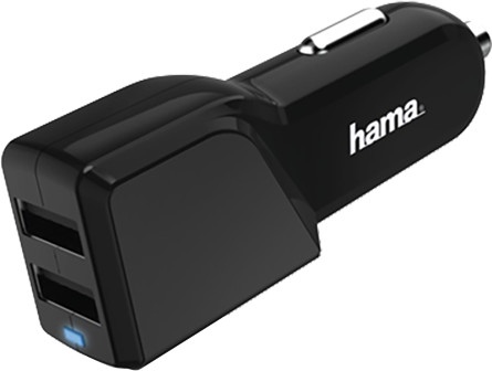 Hama dvojitá USB nabíječka do vozidla, 4,8 A_880332251