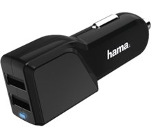 Hama dvojitá USB nabíječka do vozidla, 4,8 A_880332251