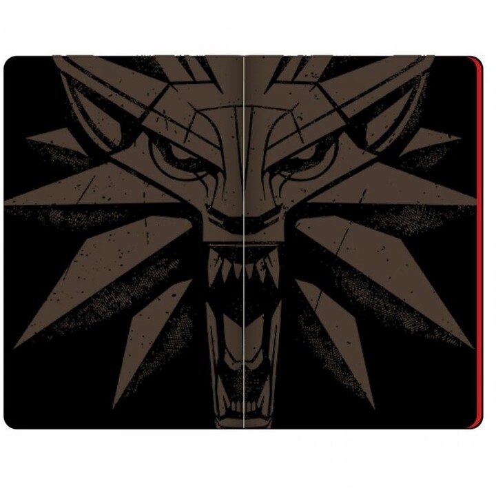 Zápisník The Witcher: Logo Wolf (A5)_1110199512