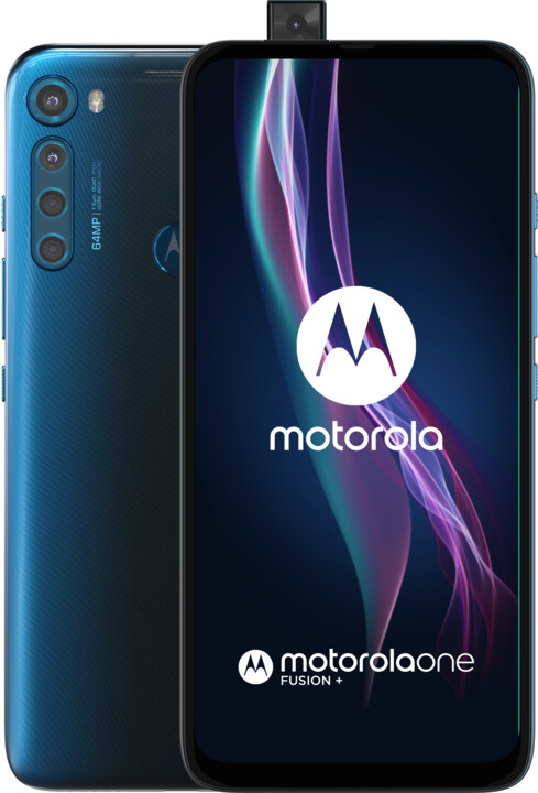 Motorola One Fusion+, 6GB/128GB, Twilight Blue_2066472265