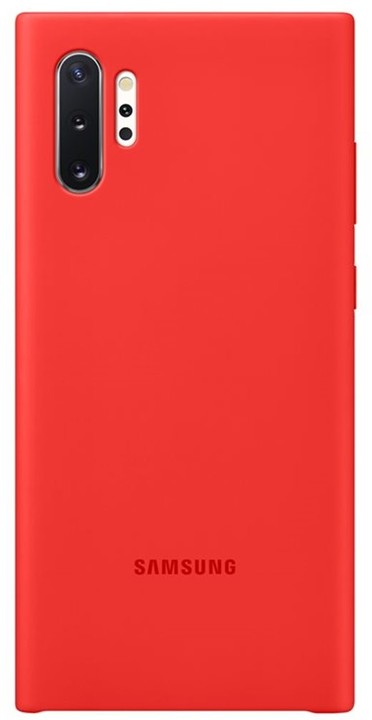 Samsung silikonový zadní kryt pro Galaxy Note10+, červená_2030215404