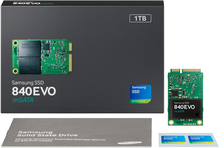 Samsung SSD 840 EVO (mSATA) - 1TB, Basic_755414412