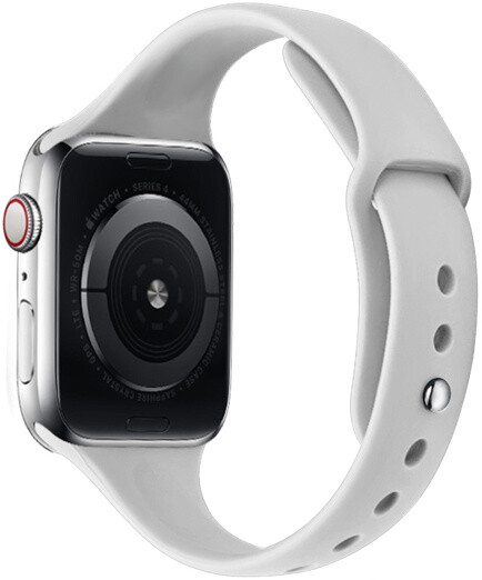 MAX silikonový řemínek MAS32 pro Apple Watch, 38/40mm, bílá_756053925