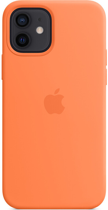 Apple silikonový kryt s MagSafe pro iPhone 12/12 Pro, oranžová_1670068241
