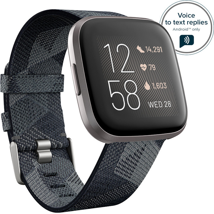 Google Fitbit Versa 2 Special Edition (NFC) - Smoke Woven