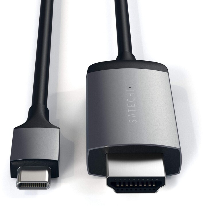 Satechi Type-C to 4K HDMI kabel, šedá_1163540471