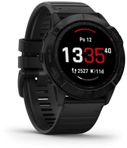 Garmin fenix6x Glass, Black/Black Band_93221167