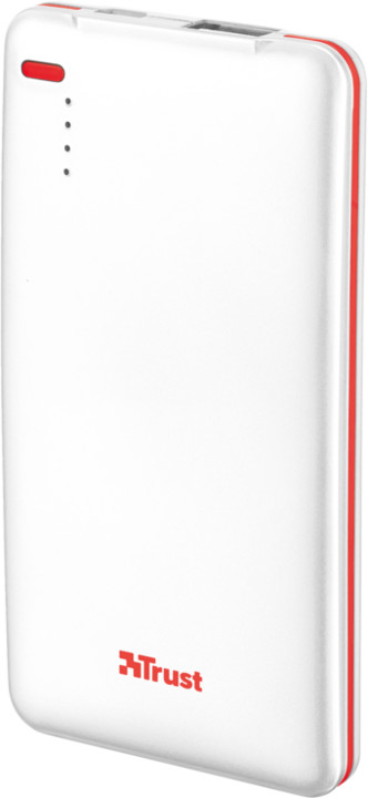 Trust PowerBank 4000T Thin Portable Charger - white (v ceně 230 Kč)_320310934