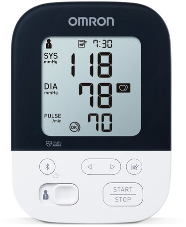 OMRON digitální tlakoměr M4 Intelli IT, na paži + síťový zdroj_690277555