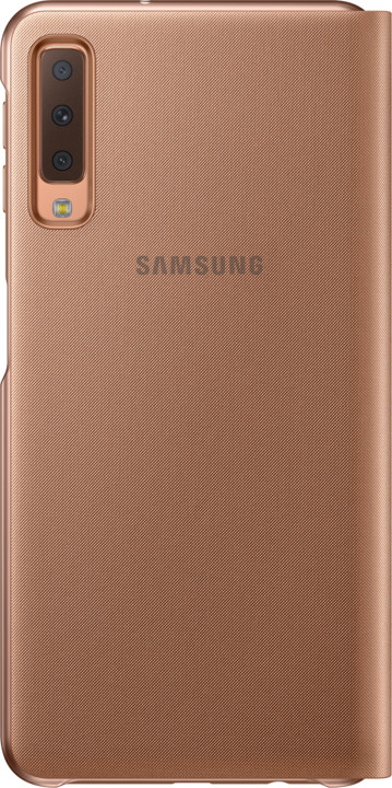 Samsung pouzdro Wallet Cover Galaxy A7 (2018), gold_1891962238