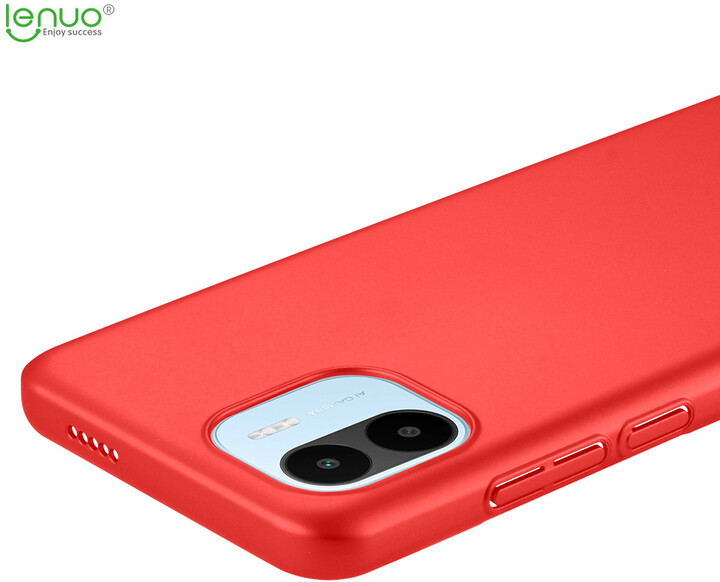 Lenuo Leshield zadní kryt pro Xiaomi Redmi A1, červená_1881367233