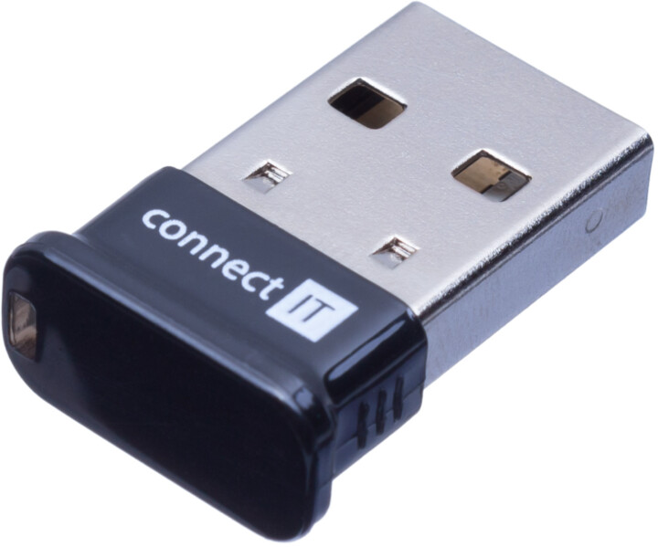 CONNECT IT Bluetooth USB adaptér BT403, černá_1976161581